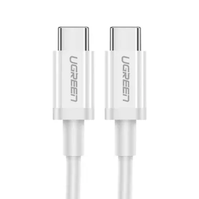 Кабель UGREEN US264 USB Type-C To USB Type-C 60W ABS Cover 3A 1.5m White (60519)