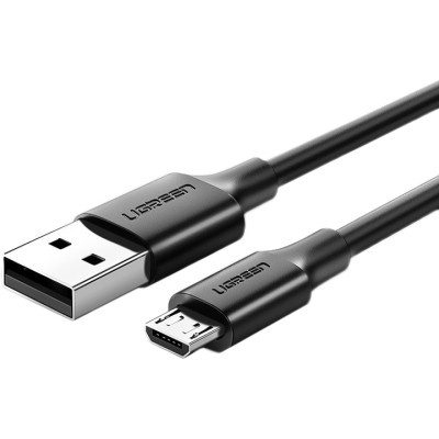 Кабель UGREEN US289 USB 2.0 To Micro Cable Nickel Plating 2A 1m Black (60136) Кабель UGREEN US289 USB 2.0 To Micro Cable Nickel Plating 2A 1m Black (60136)