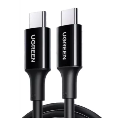 Кабель UGREEN US300 Charging Cable 100W USB Type-C To USB Type-C 5A 2m Black (80372)