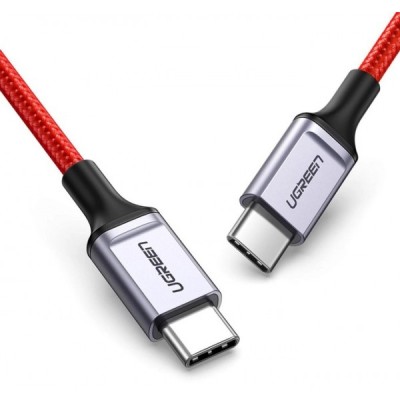Кабель UGREEN US505 USB 2.0 To Type-C 6A Aluminium Alloy Cable 1m Red (20527) Кабель UGREEN US505 USB 2.0 To Type-C 6A Aluminium Alloy Cable 1m Red (20527)