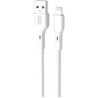 кабель XO NB230 Rock Series USB-A to Lightning - 1m (Білий)