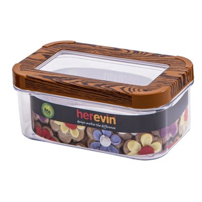 контейнер пл. HEREVIN WOOD Transparent Lid 0.6 л (161211-003) контейнер пл. HEREVIN WOOD Transparent Lid 0.6 л (161211-003)