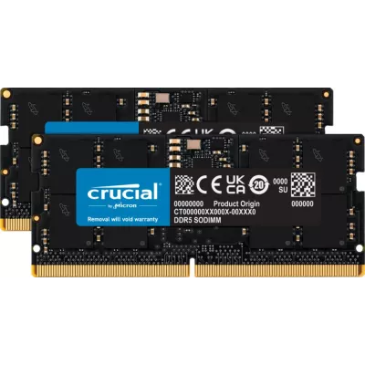 Набір з двох модулів пам'яті 32GB DDR5-5600 SO KIT2 CT2K16G56C46S5 CRUCIAL
