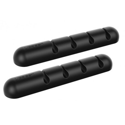 Органайзер Кабелів UGREEN LP114 Cable Organizer (2 Pack) Black (30762)