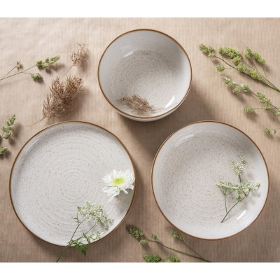 Тарілка IPEC NORDIC SAND /27 см /обід. (1) (30908555)