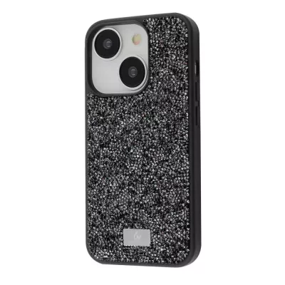 Чохол Bling World Rock Diamond (TPU) iPhone 16 Pro Max black titanium