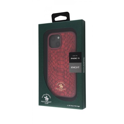 Чохол POLO Knight (Leather) iPhone 15 black
