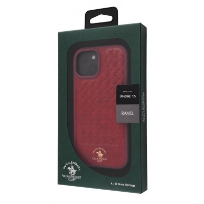 Чохол POLO Ravel (Leather) iPhone 15 black