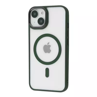 Чохол WAVE Ardor Case with Magnetic Ring iPhone 15 green