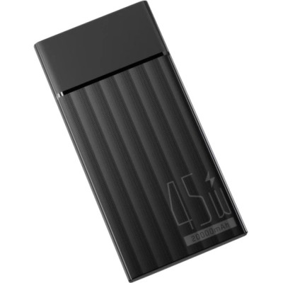 зовн. акум. YENKEE YPB 2145 - 20000 mAh PD 45W (Чорний)