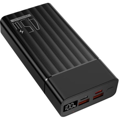 зовн. акум. YENKEE YPB 2145 - 20000 mAh PD 45W (Чорний)