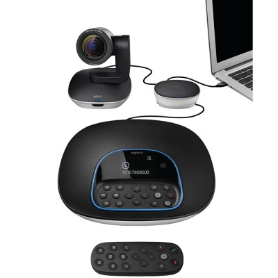 Система відеоконференцій LOGITECH GROUP CONFERENCE CAM - EMEA (960-001057) Система відеоконференцій LOGITECH GROUP CONFERENCE CAM - EMEA (960-001057)
