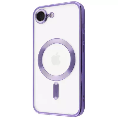 Чохол Metal Matte Case with Magnetic Ring iPhone 16e light purple