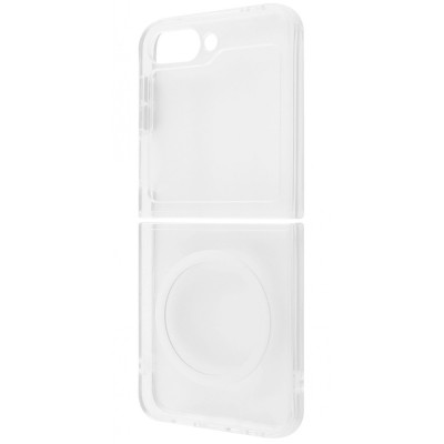 Чохол WAVE Clear Case (PC+TPU) with Magnetic Ring Samsung Galaxy Flip 6 clear