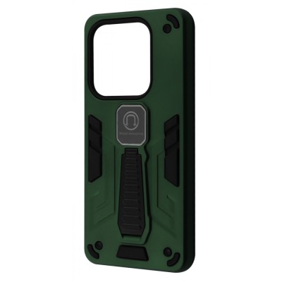 Чохол Armor Magnetic Xiaomi Redmi Note 14 4G dark green