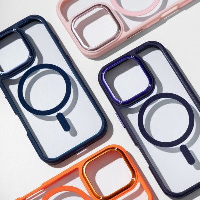 Чохол Proove Clear Essence Case with Magnetic Ring iPhone 15 Pro Max gray (PCCEIP15PM05)