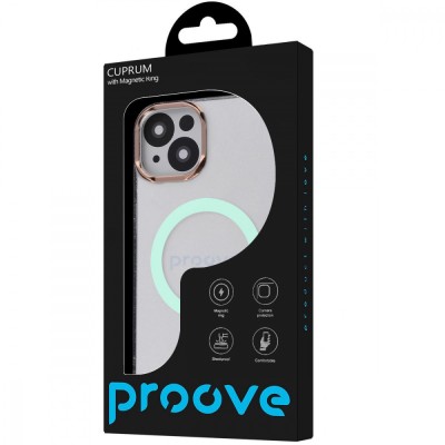 Чохол Proove Cuprum Case with Magnetic Ring iPhone 14 cream