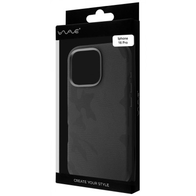 Чохол WAVE Khaki Case with Magnetic Ring iPhone 16 Pro gray