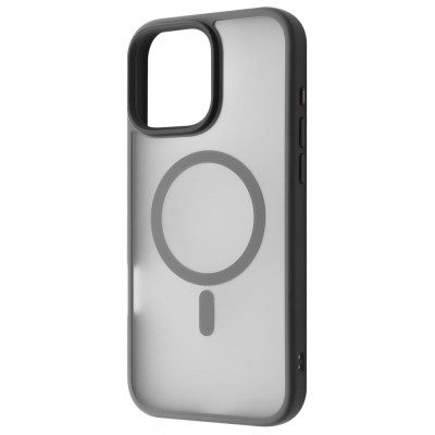 Чохол WAVE Matte Insane Case with Magnetic Ring iPhone 16 Pro Max gray