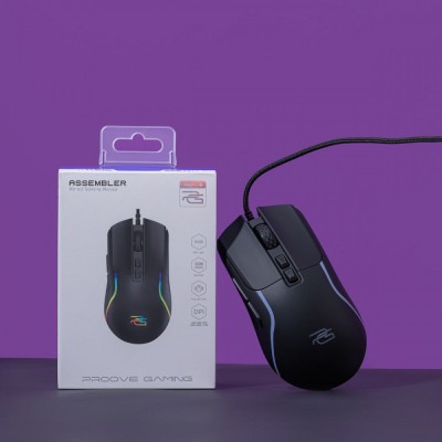 Дротова ігрова миша Proove Gaming Assembler (CMAS00000101) Black