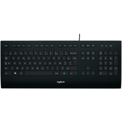 Клавіатура дротова LOGITECH K280e Corded Keyboard - BLACK - USB - US INT'L - B2B