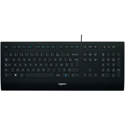 Клавіатура дротова LOGITECH K280e Corded Keyboard - BLACK - USB - US INT'L - B2B