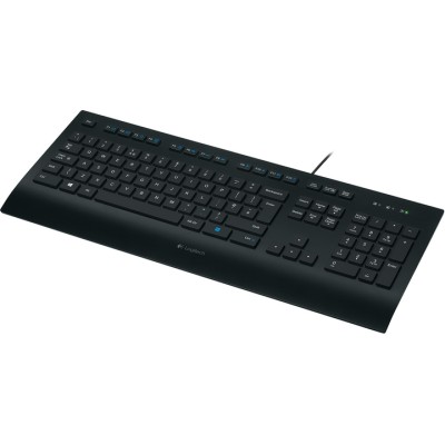 Клавіатура дротова LOGITECH K280e Corded Keyboard - BLACK - USB - US INT'L - B2B