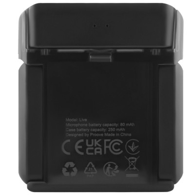 Бездротовий петличний мікрофон Proove Live (PLWM00012101) Black