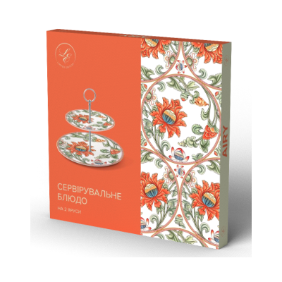 Блюдо Limited Edition AIRY /2-ярус./ 19,26 см в уп. (19-539)