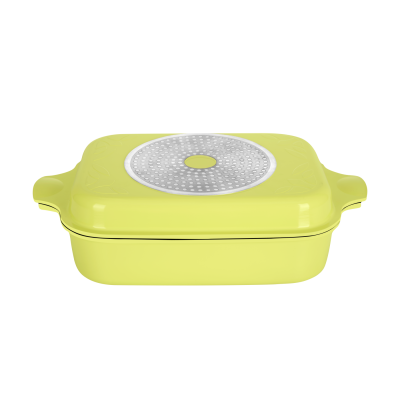 Гусятница RINGEL Zitrone Ростер 34x24x13.5 см (6+3л) з кришкою (RG-2108-34) Гусятница RINGEL Zitrone Ростер 34x24x13.5 см (6+3л) з кришкою (RG-2108-34)