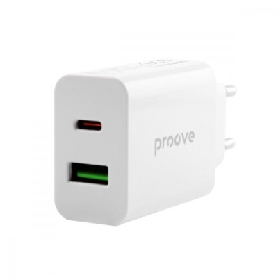 Зарядний Пристрій Proove Rapid 20W (Type-C) (WCRP20110002) White