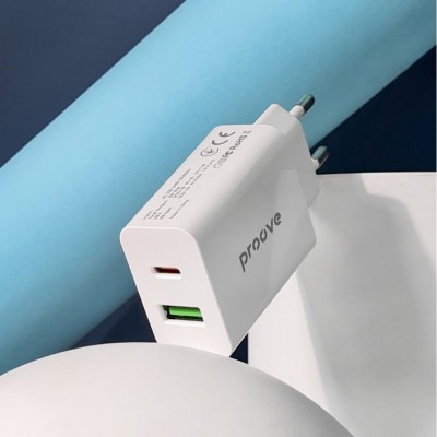 Зарядний Пристрій Proove Rapid 20W (Type-C) (WCRP20110002) White