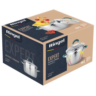 Каструля RINGEL EXPERT 18 см 2.5 л (RG 2018-18)
