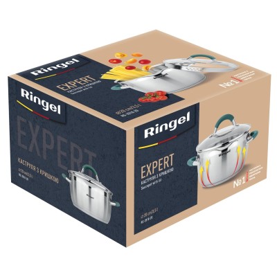 Каструля RINGEL EXPERT 20 см 3.5л (RG 2018-20)