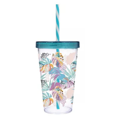 контейнер пл. HEREVIN СТАКАН З/ТР Colours Leaf 0.66 л пл. (161448-011P)