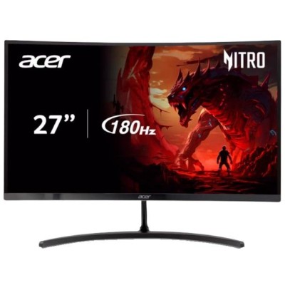 Монiтор TFT ACER 27" ED273US3bmiipx (UM.HE0EE.309) QHD VA Curved 180Hz 8bit 2*HDMI DP MM Чорний Монiтор TFT ACER 27" ED273US3bmiipx (UM.HE0EE.309) QHD VA Curved 180Hz 8bit 2*HDMI DP MM Чорний