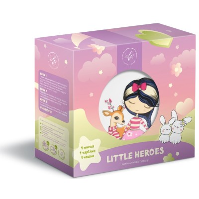 Набір посуду дит. Limited Edition FAIRY /3 пр. короб (C679) Набір посуду дит. Limited Edition FAIRY /3 пр. короб (C679)