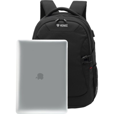 Рюкзаки міські YENKEE 20L 15.6" FLASHPACKER YBB 1502 (Чорний)