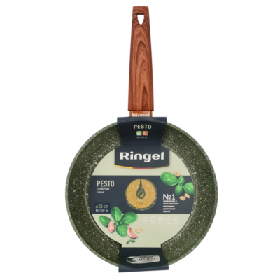 Сковорода RINGEL Pesto 28 см б/кришки (RG-1137-28) Сковорода RINGEL Pesto 28 см б/кришки (RG-1137-28)
