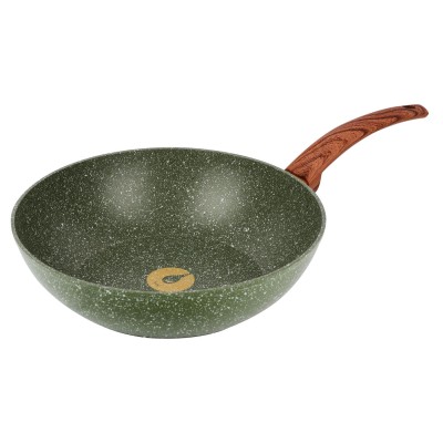 Сковорода RINGEL Pesto ВОК 28 см б/кришки (RG-1137-28 w) Сковорода RINGEL Pesto ВОК 28 см б/кришки (RG-1137-28 w)