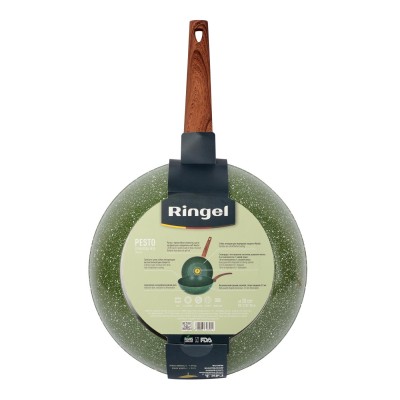 Сковорода RINGEL Pesto ВОК 28 см б/кришки (RG-1137-28 w) Сковорода RINGEL Pesto ВОК 28 см б/кришки (RG-1137-28 w)