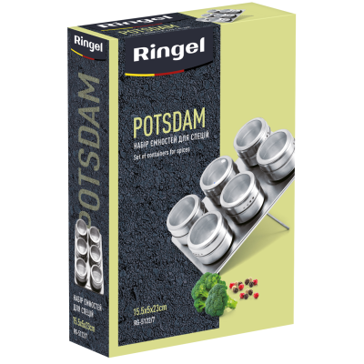 Спецівниця RINGEL Potsdam Набір 7 пр для спецій на магнітах (RG-5122/7)
