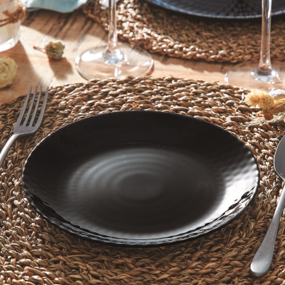 Тарілка LUMINARC PAMPILLE BLACK /19 см /десерт. (Q4620) Тарілка LUMINARC PAMPILLE BLACK /19 см /десерт. (Q4620)
