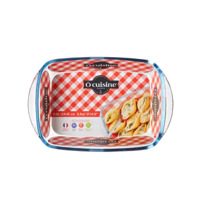 Форма с/к O CUISINE склянна прямокут. 23х15х4см (0.8л) (213BC00/1646)