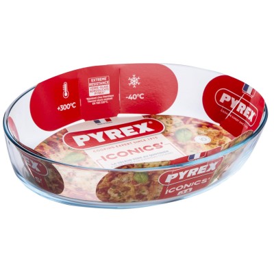 Форма с/к PYREX ESSENTIALS склянна овал. 30х21х6см (2,2л) (345B000/8044) Форма с/к PYREX ESSENTIALS склянна овал. 30х21х6см (2,2л) (345B000/8044)