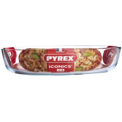 Форма с/к PYREX ESSENTIALS склянна овал. 30х21х6см (2,2л) (345B000/8044) Форма с/к PYREX ESSENTIALS склянна овал. 30х21х6см (2,2л) (345B000/8044)