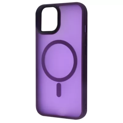 Чохол WAVE Matte Insane Case with Magnetic Ring iPhone 13 deep purple