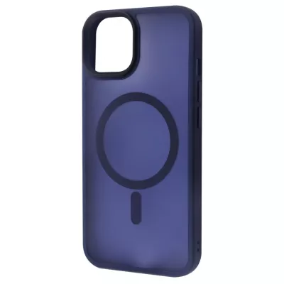 Чохол WAVE Matte Insane Case with Magnetic Ring iPhone 13 midnight blue
