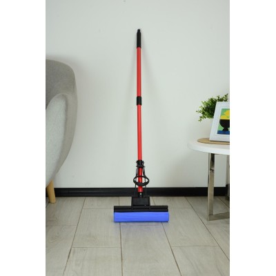 Швабра IDEA HOME DS-1311 Blue-Red телескоп. подв. віджм. 110 см (DS-1311 Double roller Blue-Red)