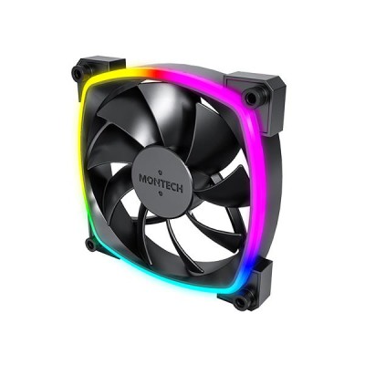 Корпусний вентилятор 120MM AX120 PWM BLACK MONTECH Корпусний вентилятор 120MM AX120 PWM BLACK MONTECH